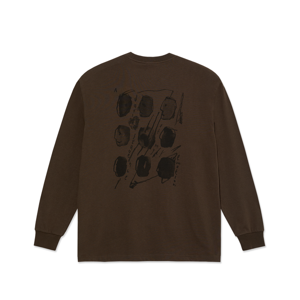 Polar Skate Co. LS Tee | Sequence - Brown