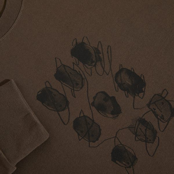 Polar Skate Co. LS Tee | Sequence - Brown