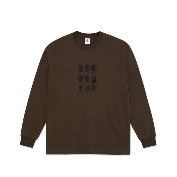 polar skate co. LS Tee | Sequence - Brown