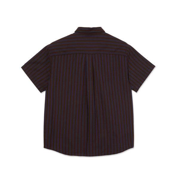 Polar Skate Co. Mitchell Shirt - Purple/Chocolate