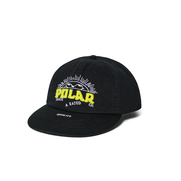 polar skate co. Ramy Cap | Cheeky Sun - Black