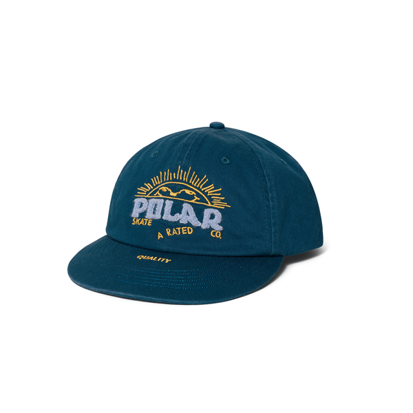 polar skate co. Ramy Cap | Cheeky Sun - Petrol
