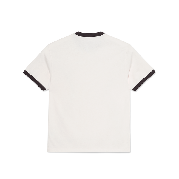 Polar Skate Co. Ringer Tee - Ivory/Chocolate