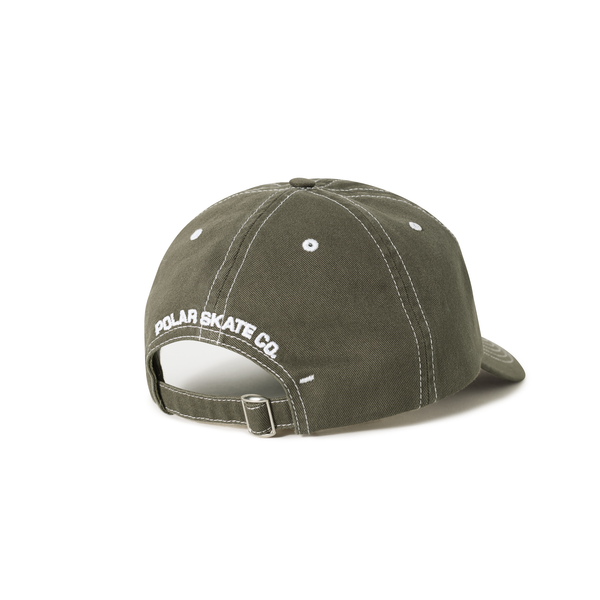 Polar Skate Co. Sai Cap | Contrast - Olive