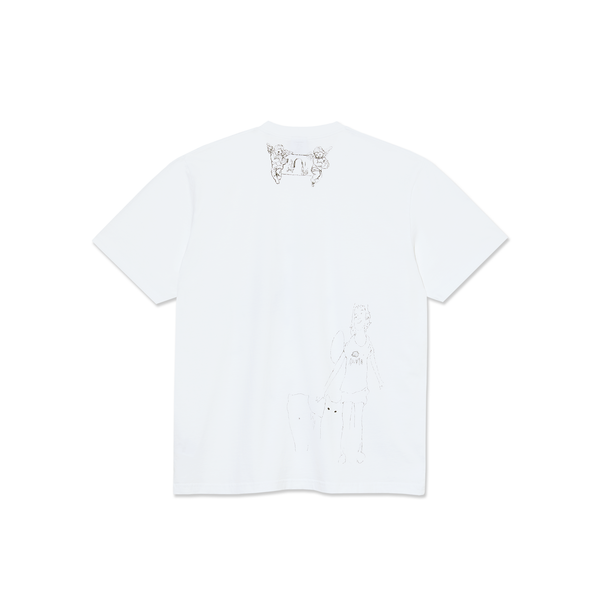 Polar Skate Co. Steve Tee | Reve - White