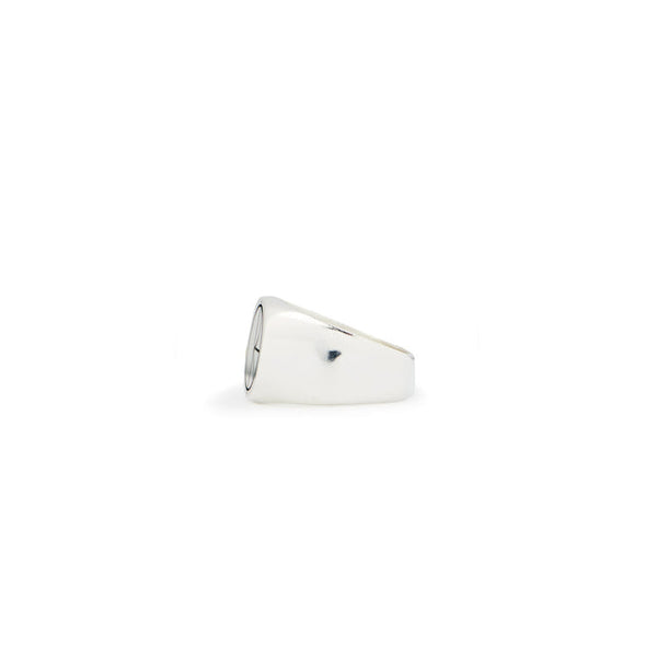 Polar Skate Co. Stroke Logo Ring - Sterling Silver