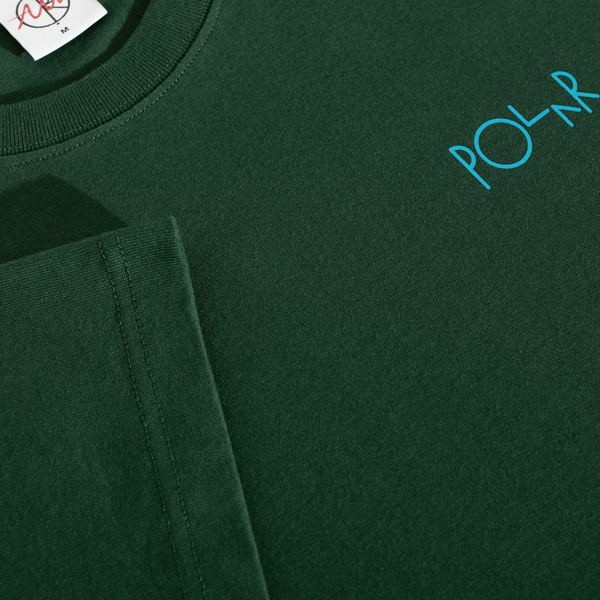 Polar Skate Co. Tee | Blah Blah Blah - Dark Green
