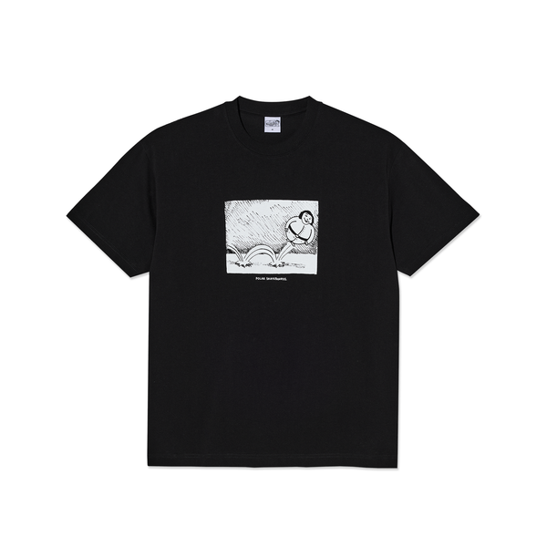 polar skate co. Tee | Bounce - Black