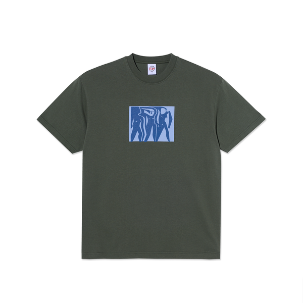 polar skate co. Tee | Cut Outs - Dark Olive
