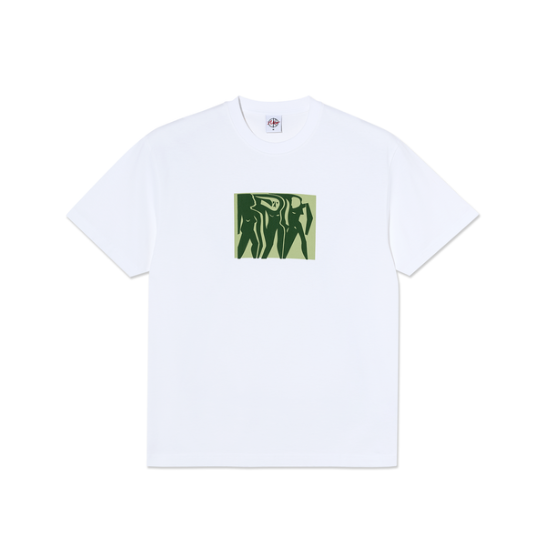 polar skate co. Tee | Cut Outs - White