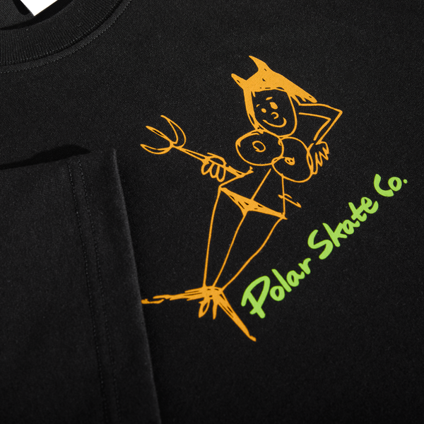 Polar Skate Co. Tee | Devil Woman - Black