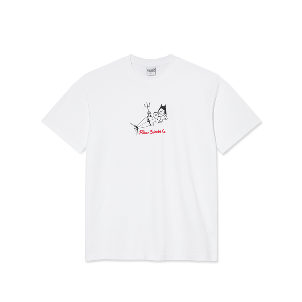 polar skate co. Tee | Devil Woman - White