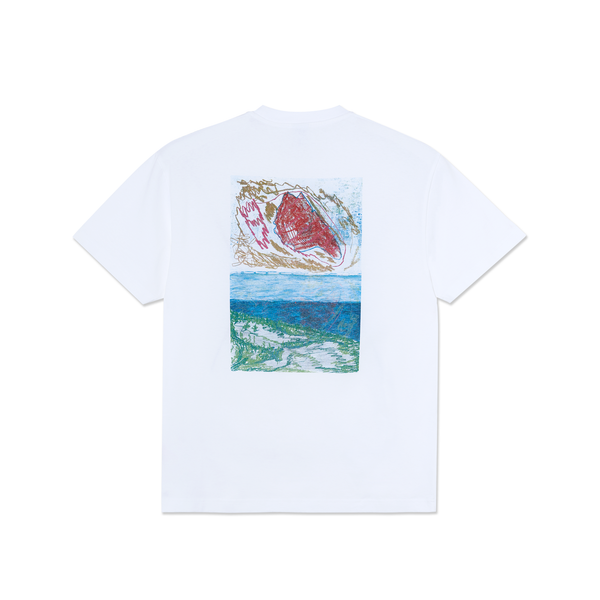Polar Skate Co. Tee | Dunes - White