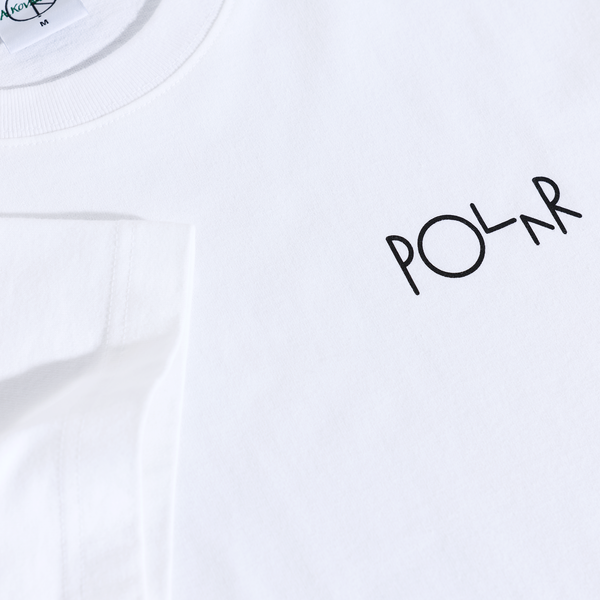 Polar Skate Co. Tee | Dunes - White