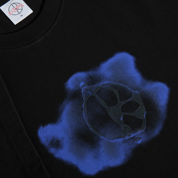 Polar Skate Co. Tee | Metal Logo - Black