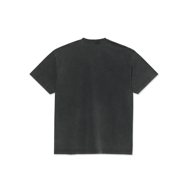 Polar Skate Co. Tee | Metal Logo - Silver Black