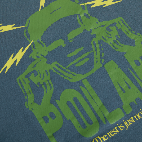 Polar Skate Co. Tee | Noise - Grey Blue