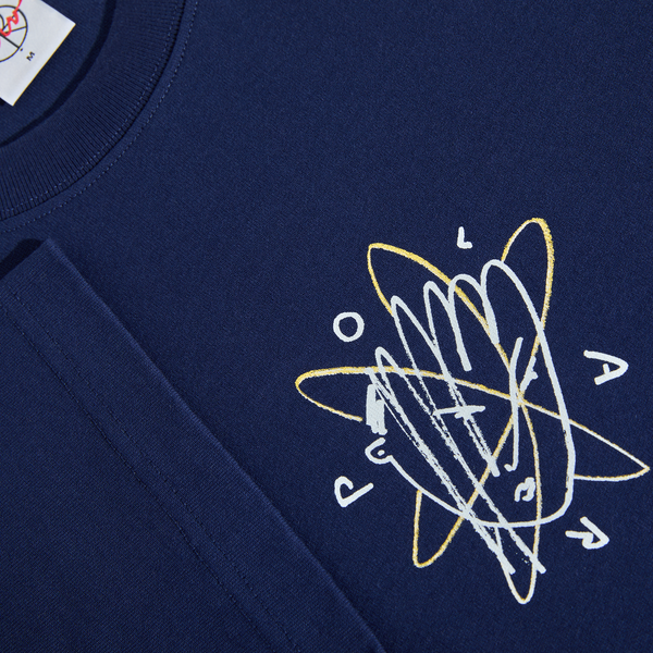 Polar Skate Co. Tee | Polar Head 2.0 - Dark Blue