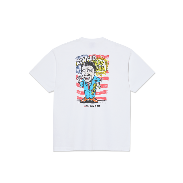 Polar Skate Co. Tee | Ray Gun - White