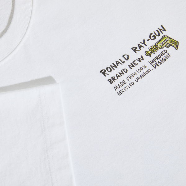 Polar Skate Co. Tee | Ray Gun - White