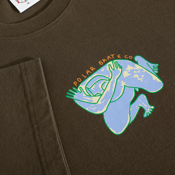 Polar Skate Co. Tee | Shy Bow - Brown