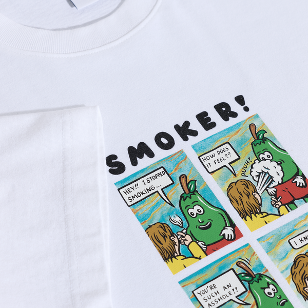 Polar Skate Co. Tee | Smoker - White