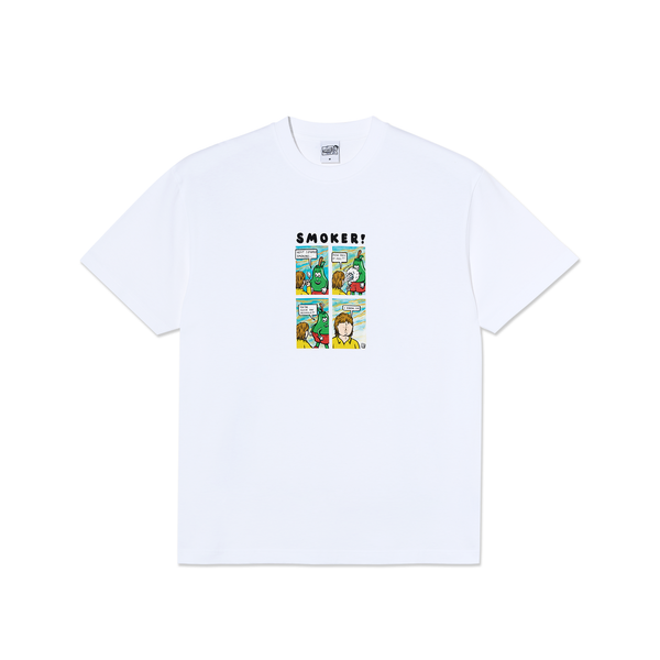 polar skate co. Tee | Smoker - White