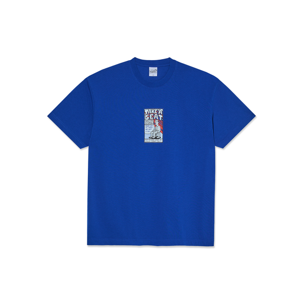 polar skate co. Tee | Take A Seat - Egyptian Blue