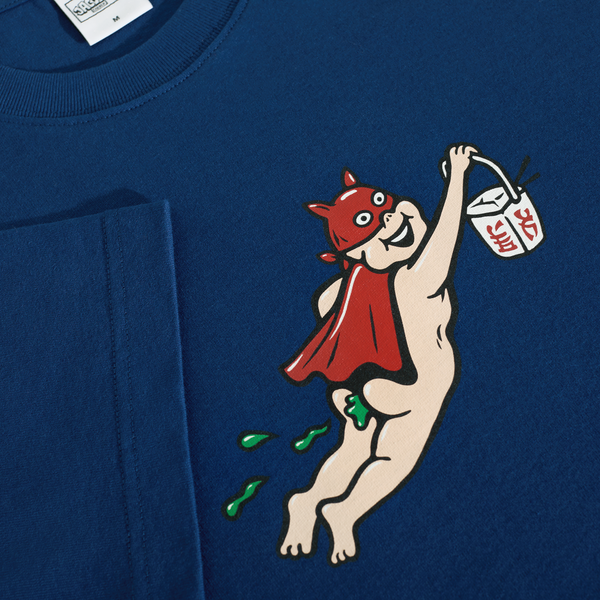 Polar Skate Co. Tee | Take Away - Ultramarine