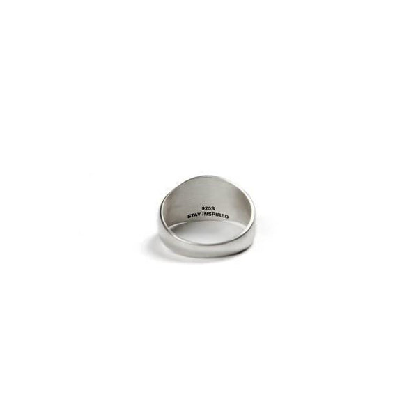 Polar Skate Co. Slim Stroke Logo Ring - Sterling Silver