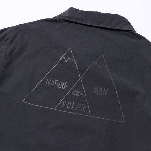 Poler Stuff 60/40 COACH JACKET BLACK