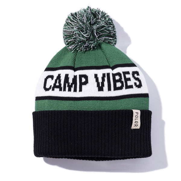 poler stuff CAMP VIBES Beanie Black
