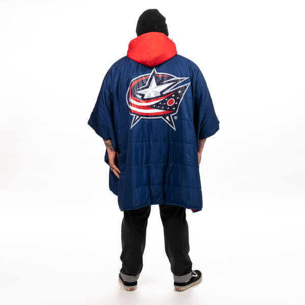 Poler Stuff Columbus Blue Jackets Poncho