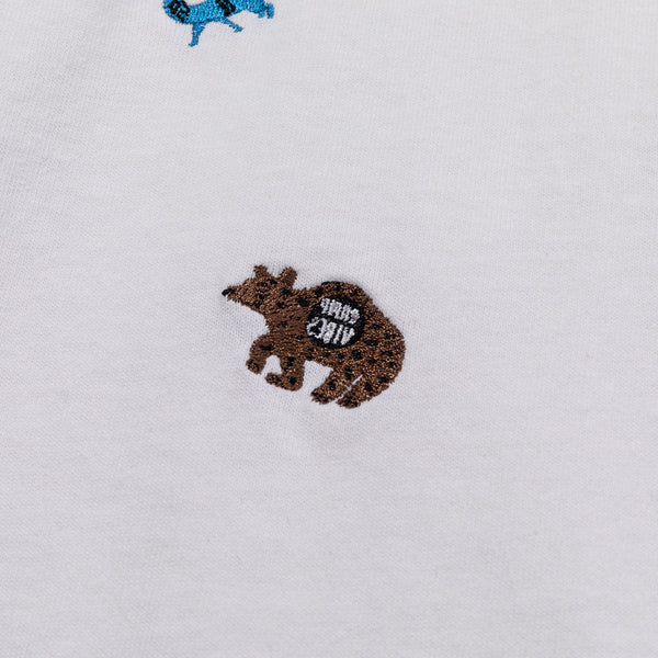 Poler Stuff PRM WASH EMB TEE ANIMAL BLACK