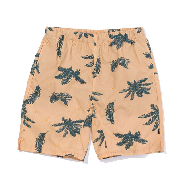 poler stuff SHIRRING NYLON SHORTS