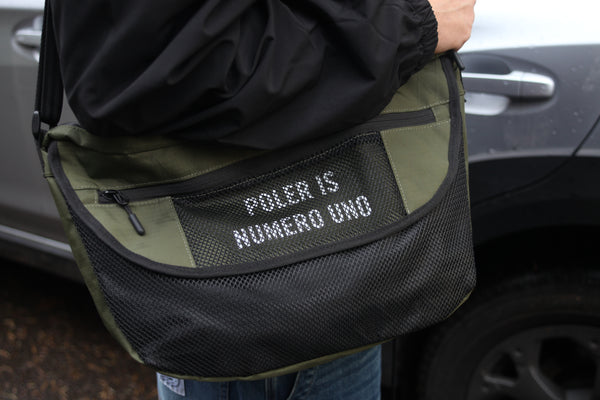 Poler Stuff X-CLOTH MESSENGER OLIVE