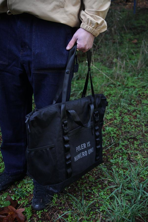 Poler Stuff X-CLOTH TOTE BLACK