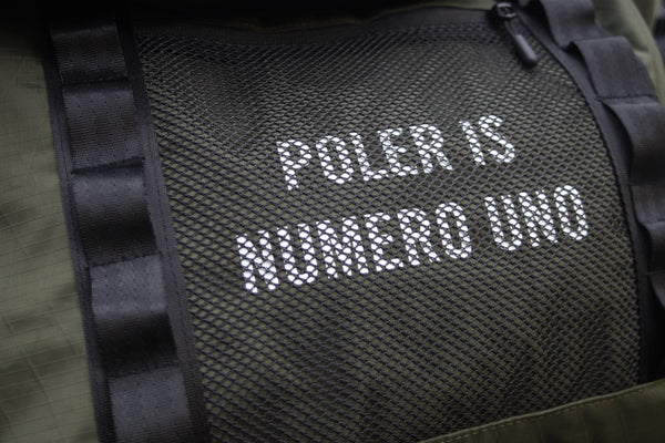 Poler Stuff X-CLOTH TOTE OLIVE