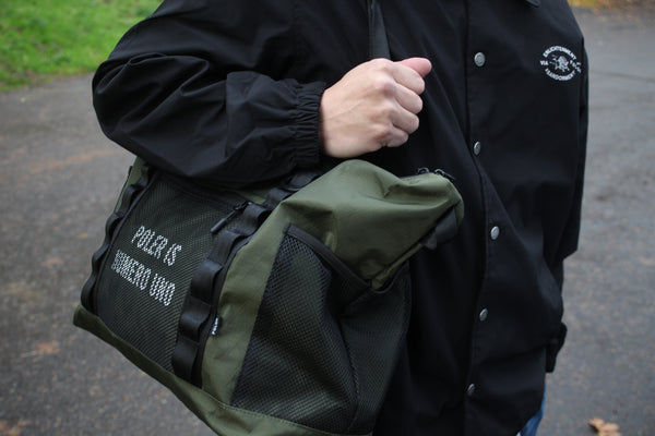 Poler Stuff X-CLOTH TOTE OLIVE