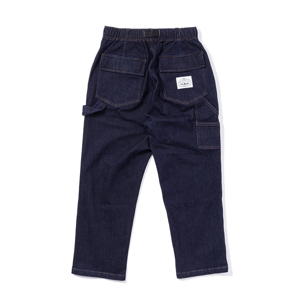 Poler Stuff STRETCH DENIM PAINTER PANTS INDIGO BLUE