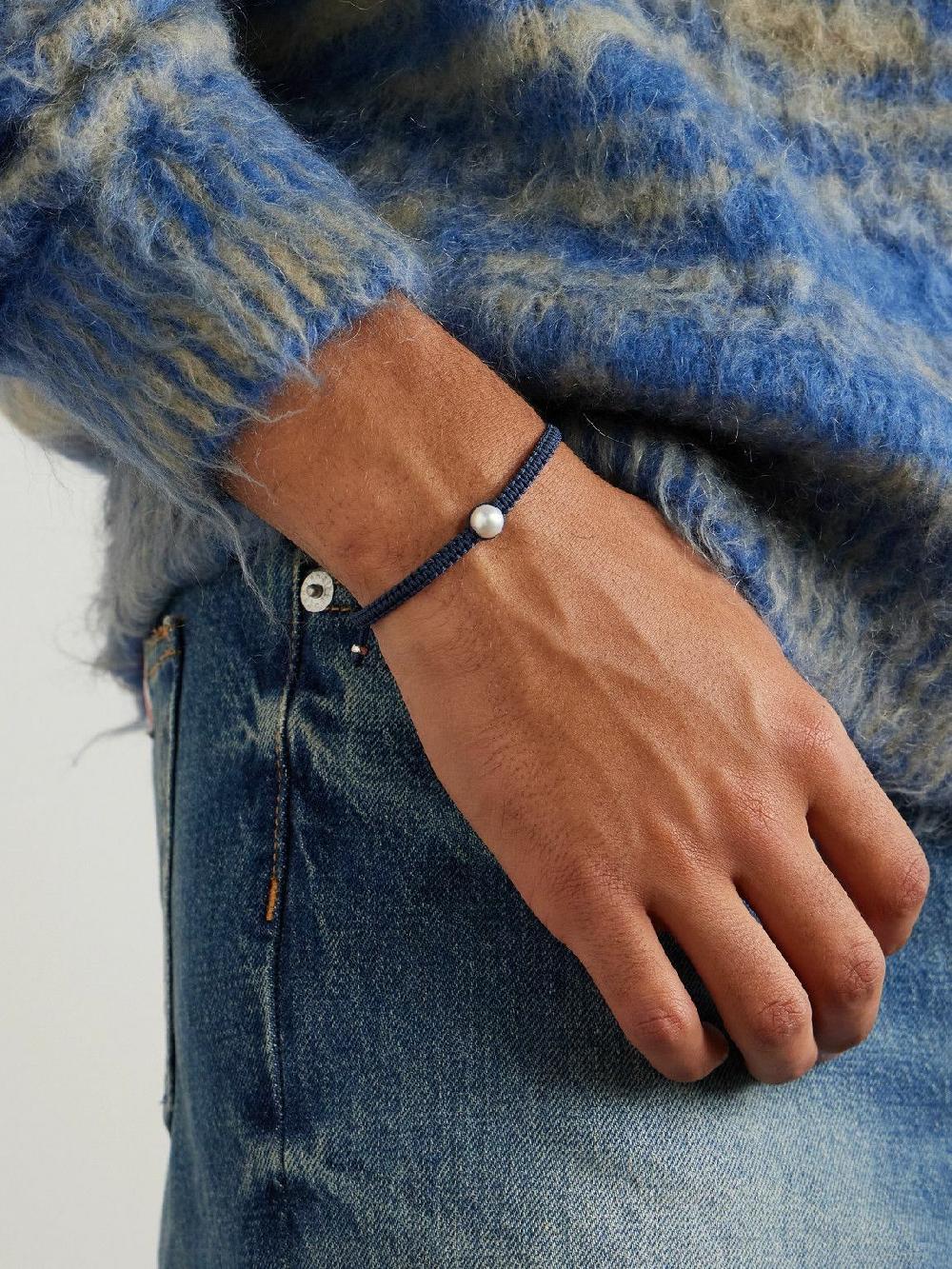 polite worldwide Blue Friendship Bracelet