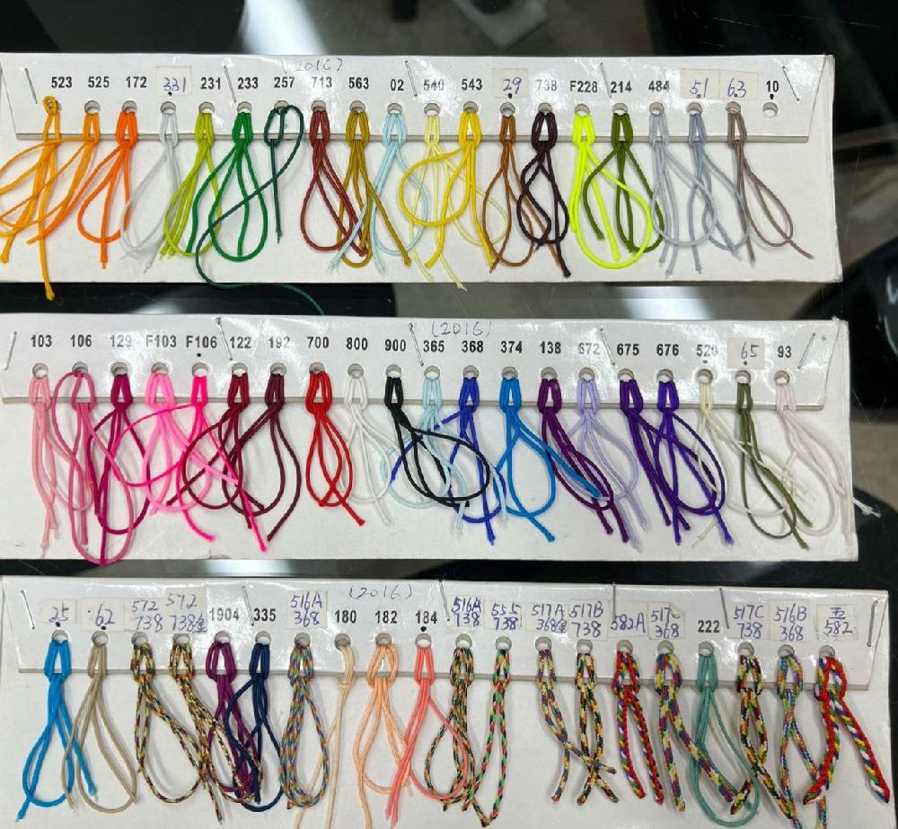 Polite Worldwide Floating Pearl Necklace Tan Cord