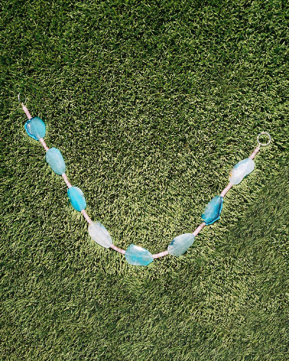 Polite Worldwide Gemstone Wallet Chain