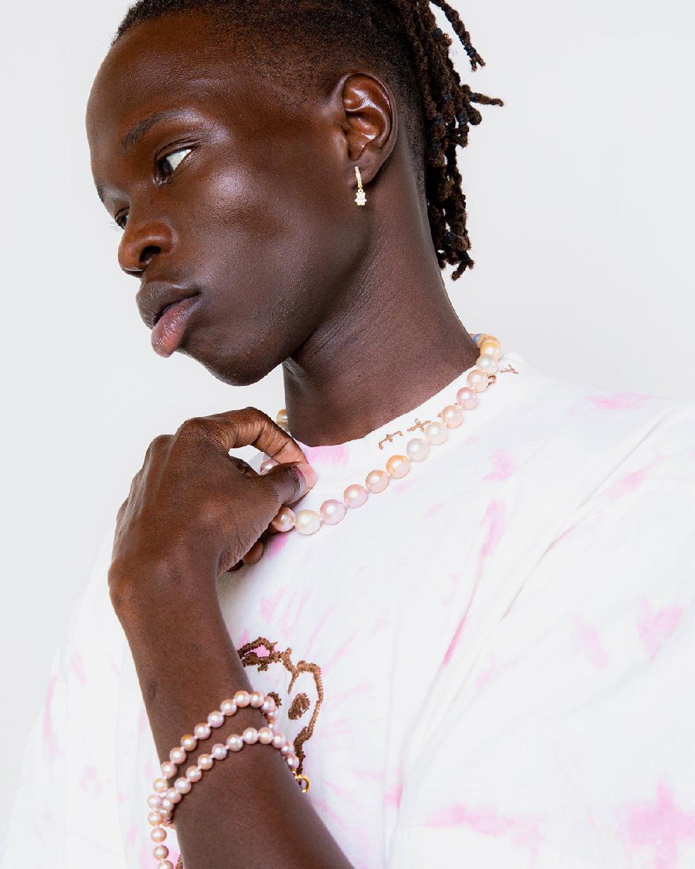 Polite Worldwide Jumbo Pink Pearl Necklace