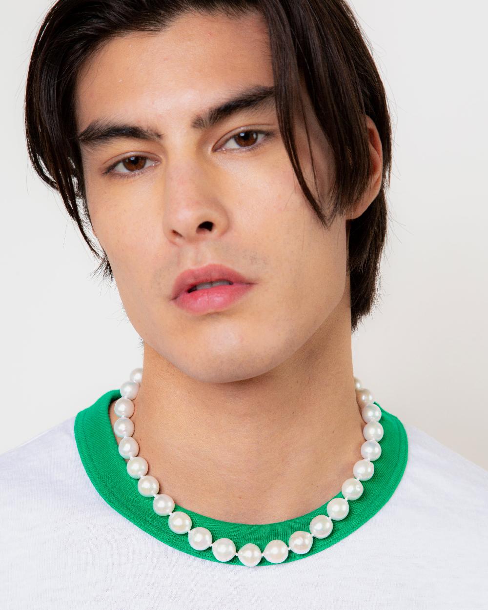 Polite Worldwide Jumbo White Pearl Necklace