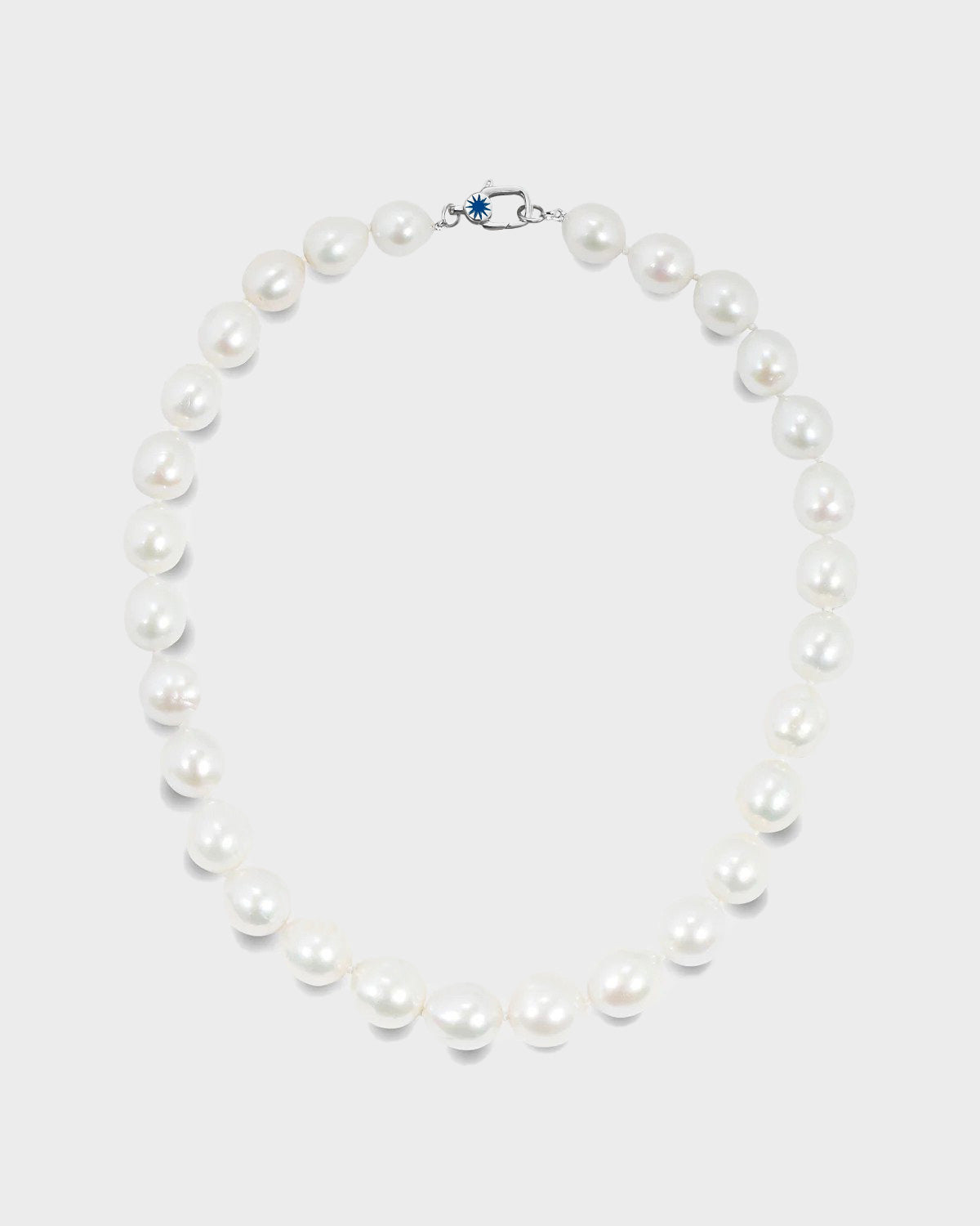 polite worldwide Jumbo White Pearl Necklace