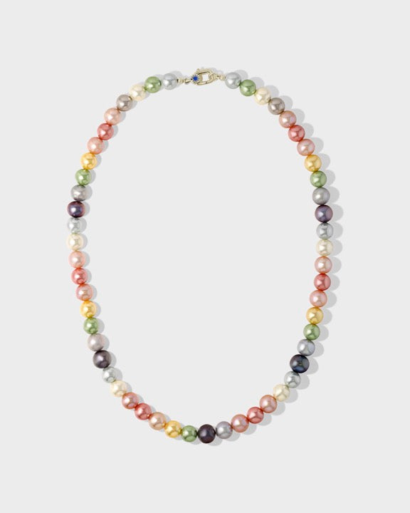Polite Worldwide Multi Color Pearl Necklace