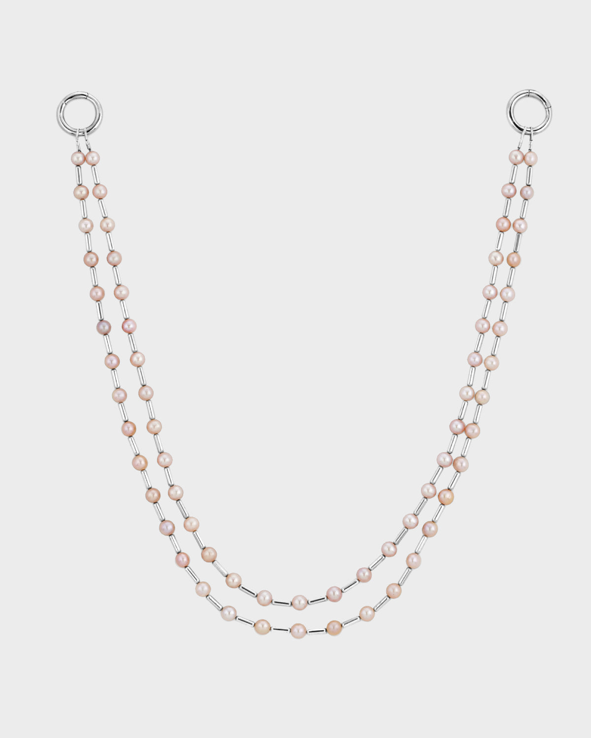 polite worldwide Pink Pearl Wallet Chain