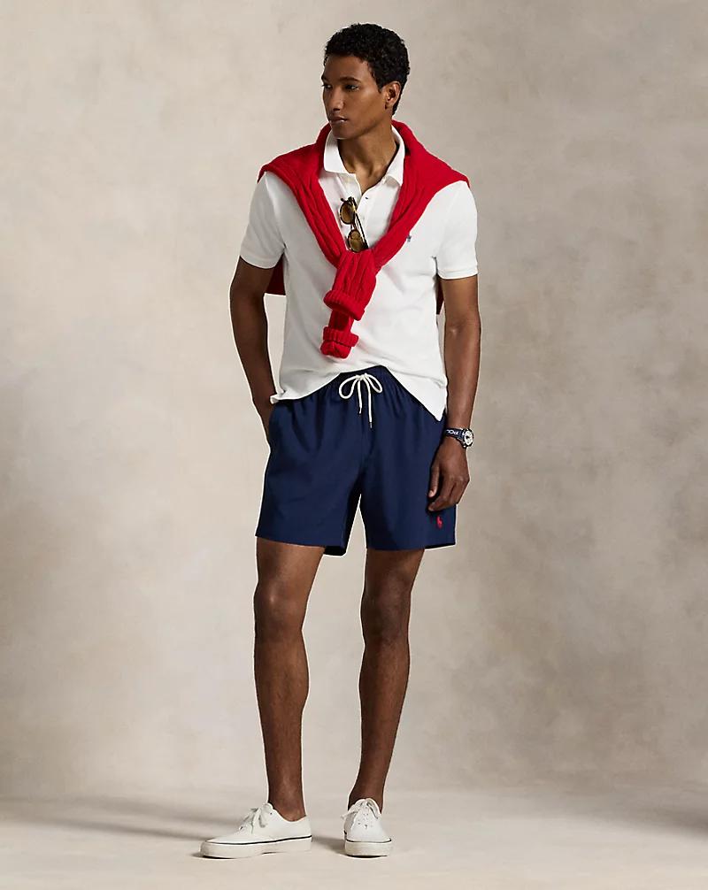 polo golf ralph lauren 5.75-Inch Traveler Classic Swim Trunk