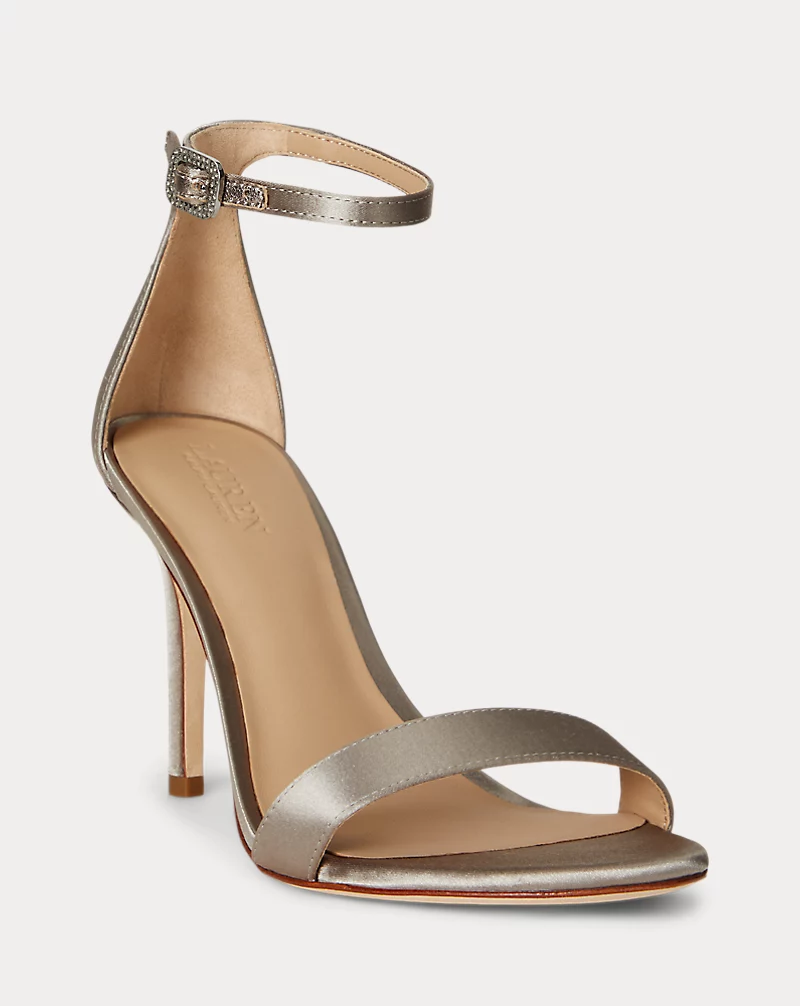 Polo Golf Ralph Lauren Allie Pav??-Buckle Satin Sandal